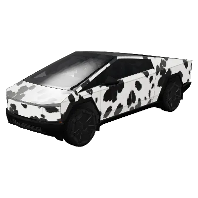 Коровья шкура (Cow Hide Cruiser) – оклейка Tesla Cybertruck