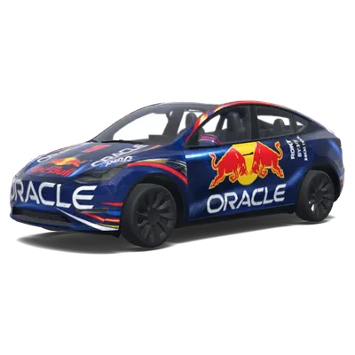 RedBull Racing F1 Max 2026 – Tesla Model Y wrap