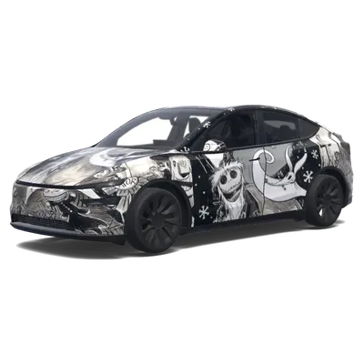 Nightmare Before Christmas (the nightmare before christmas) – Tesla Model Y Wrap