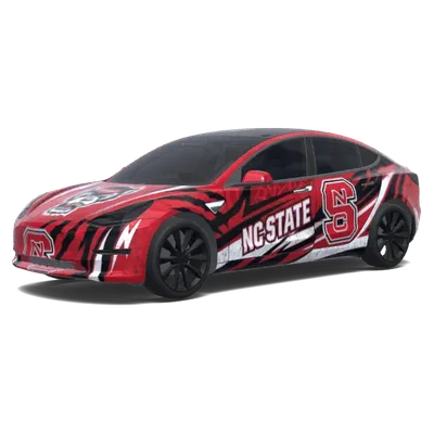 NC State Wolfpack (Nc State Wolfpack.) – Tesla Model 3 Wrap