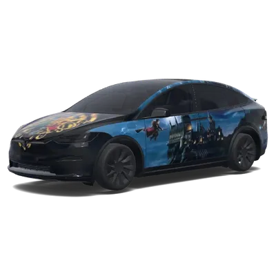 Harry Potter Schloss – Tesla Model X Wrap