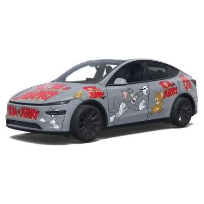 双侧一致（Both side the same） – 特斯拉 Model Y 涂装