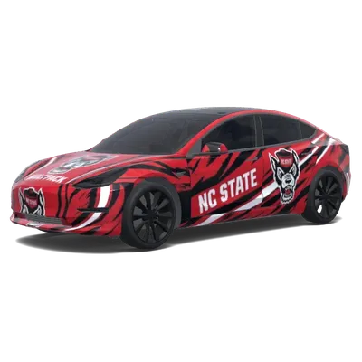 NC State Wolfpack (NC State Wolfpack.) – Tesla Model 3 Wrap