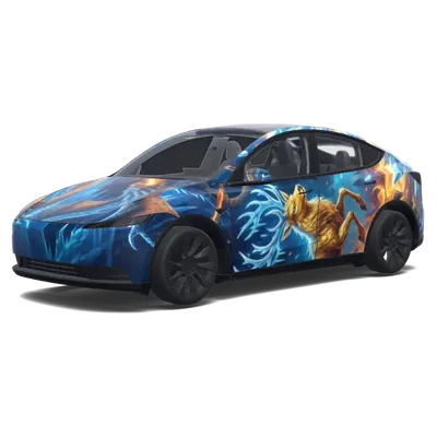 Throne of Glass – Tesla Model Y Wrap