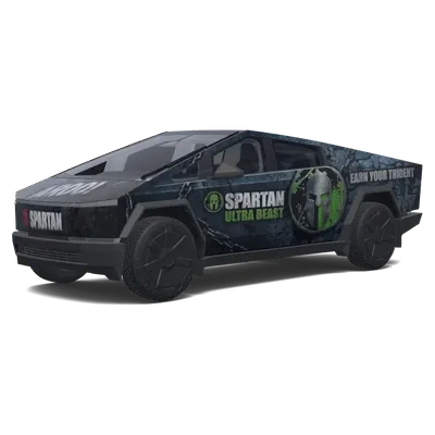 スパルタンウルトラ – テスラ Cybertruck ラッピング