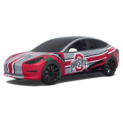 俄亥俄州立大学七叶树队（Ohio State Buckeyes.） – 特斯拉 Model 3 涂装