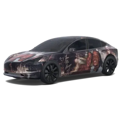 Nahe Nachbildung (Try to match as close as possible) – Tesla Model 3 Wrap