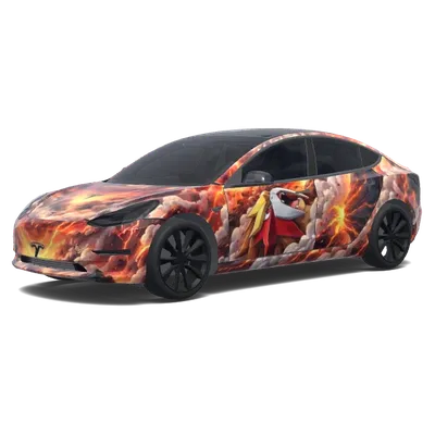 Entei inversé – covering Tesla Model 3