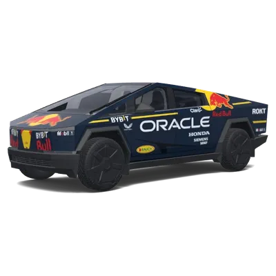 Oracle Red Bull Cybertruck – Tesla Cybertruck Wrap
