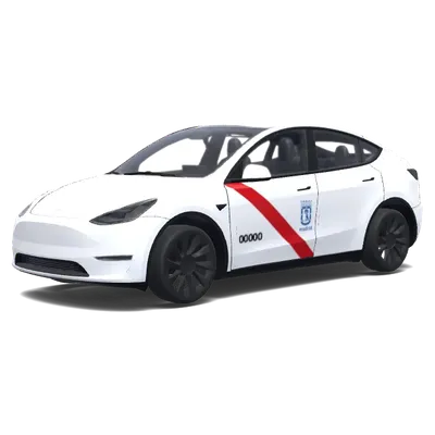 마드리드 택시 (Taxi Madrid) – 테슬라 Model Y 랩핑