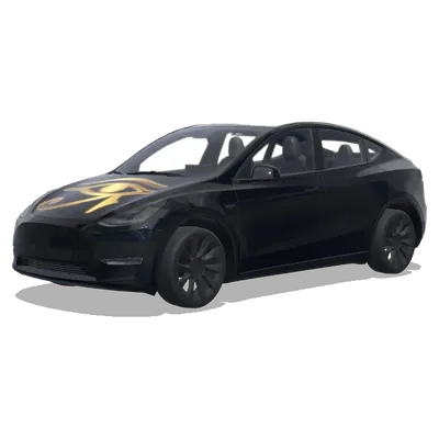 라 신의 눈 블랙 에디션 – 테슬라 Model Y 랩핑