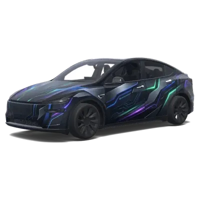 Fais-moi une Tesla plus stylé que qui existe pas. – Tesla Model Y wrap