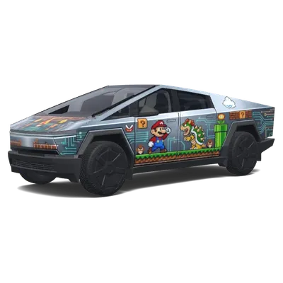 Mario (马里奥特斯拉车衣.) – Tesla Cybertruck Wrap