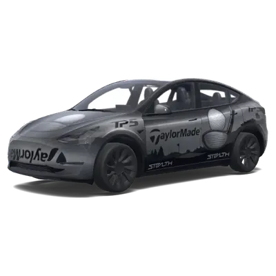 TaylorMade gris métallisé – covering Tesla Model Y