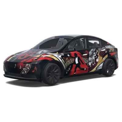 Michael Jackson (Michael jackson theme.) – wrap para Tesla Model Y