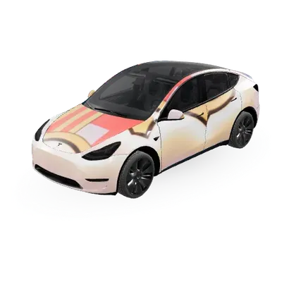 FC 바르셀로나 (FCBarca) – 테슬라 Model Y 랩핑