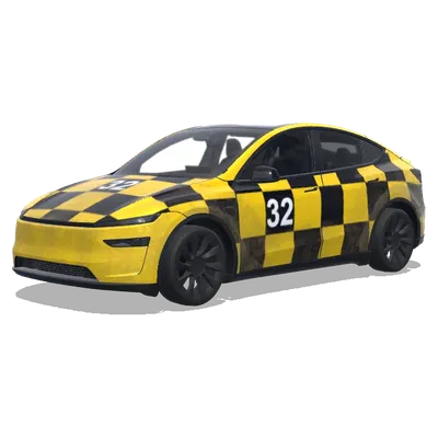 공항 팔로우 미 (Airport Follow Me Car) – 테슬라 Model Y 랩핑