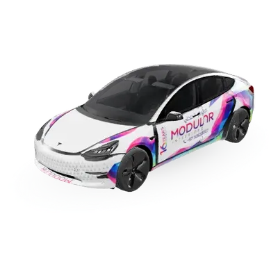 fg – 테슬라 Model 3 랩핑