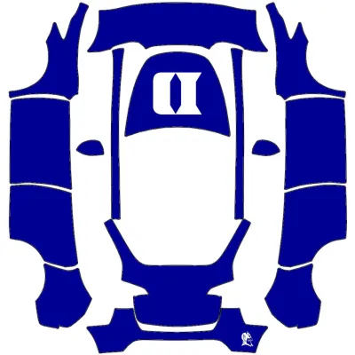 Blue Devil – Tesla Model Y wrap