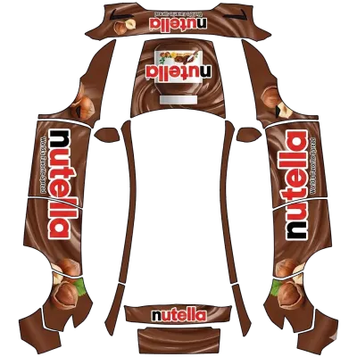 Nutella – wrap para Tesla Model Y