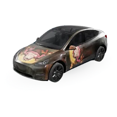 Baby – Tesla Model Y Wrap
