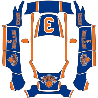 尼克斯3號（NY Knicks #3） – 特斯拉 Model Y 塗裝