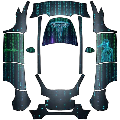 Matrix – Tesla Model Y Wrap