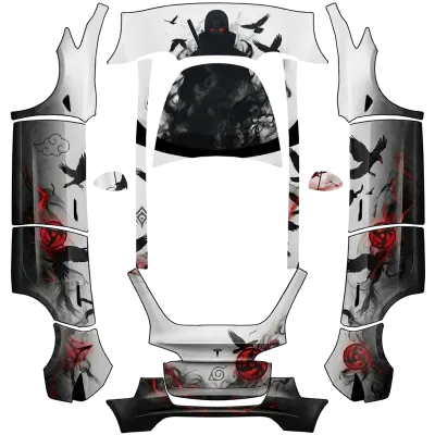 宇智波鼬（Itachi） – 特斯拉 Model Y 塗裝