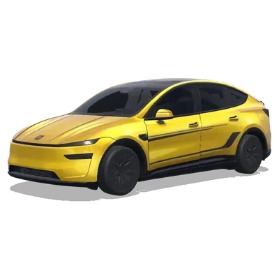Xiaomi SU7 Ultra Gelb (小米su7 ultra黄色) – Tesla Model Y L Wrap