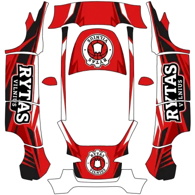 빌뉴스 리타스 (Vilnius Rytas) – 테슬라 Model Y 랩핑