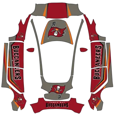 Tampa Bay Buccaneers – Tesla Model 3 Wrap