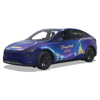 Disney MyID Hintergrund (Disney MyID的登录界面背景图) – Tesla Model Y Wrap
