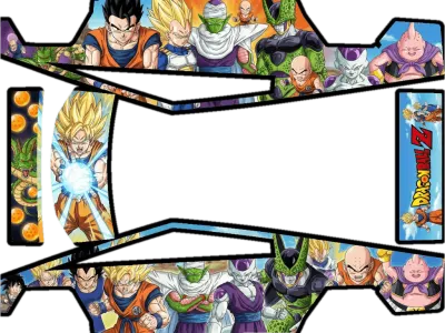 Dragon Ball Z (Dbz) – Tesla Cybertruck Wrap