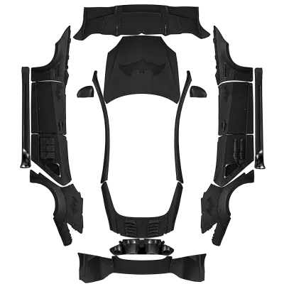 Batmobil (Batmobile) – Tesla Model S Wrap