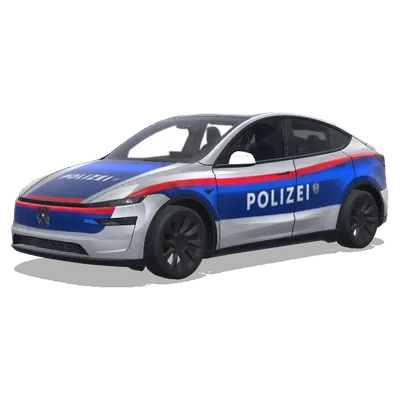 polizei österreich – Tesla Model Y wrap