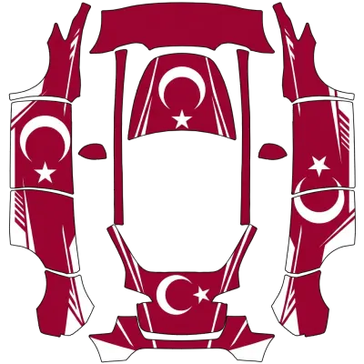 Турция (Türkiye) – оклейка Tesla Model Y