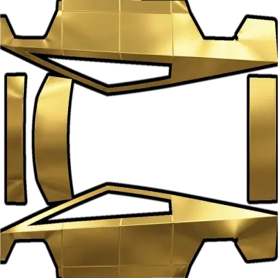 gold – Tesla Cybertruck wrap