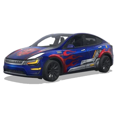 オプティマスプライム (Optimus Prime) – テスラ Model Y ラッピング