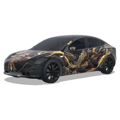 Wukong Black Myth (wukong from black myth) – Tesla Model 3 Wrap