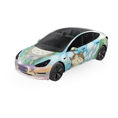 Tesla – Tesla Model 3 Wrap