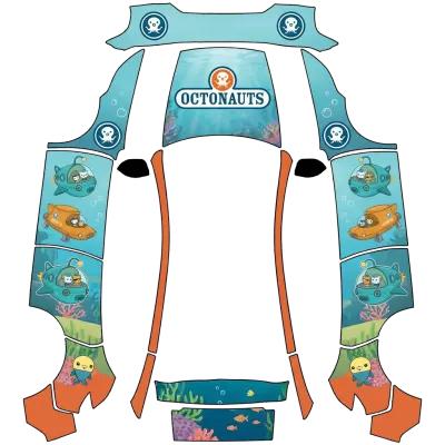 Octonauts (octonauts) – Tesla Model Y Wrap