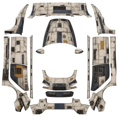 X-Wing 2 – оклейка Tesla Model 3