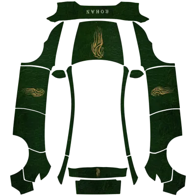 반지의 제왕 로한 (lotr rohan) – 테슬라 Model Y 랩핑