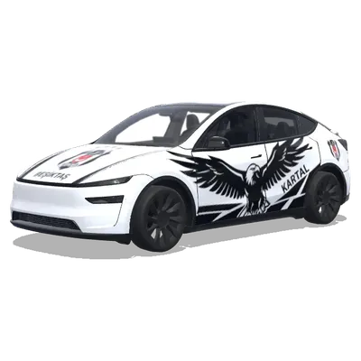 beşiktaş, kartal, 4 yıldız – Tesla Model Y wrap