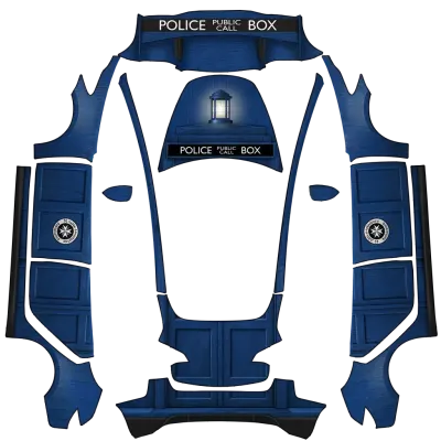TARDIS（Tardis） – 特斯拉 Model 3 塗裝