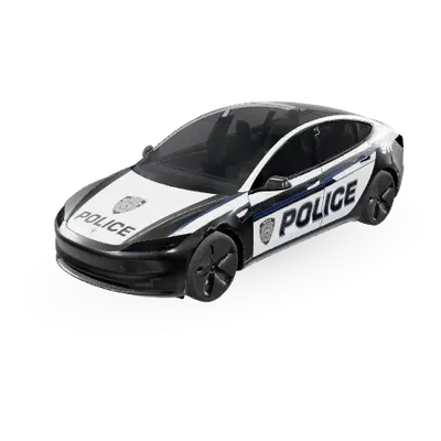 警用塗裝（Police） – 特斯拉 Model 3 塗裝