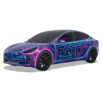 Trone2 – テスラ Model 3 ラッピング