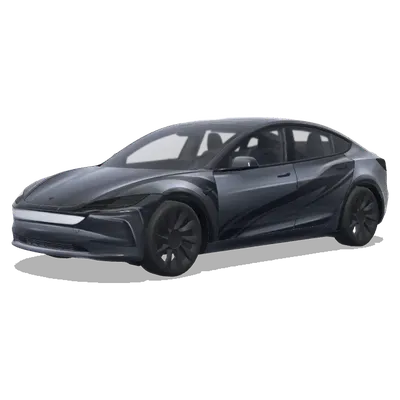添加黑色尾翼（ajoute un becquet noir） – 特斯拉 Model 3 涂装
