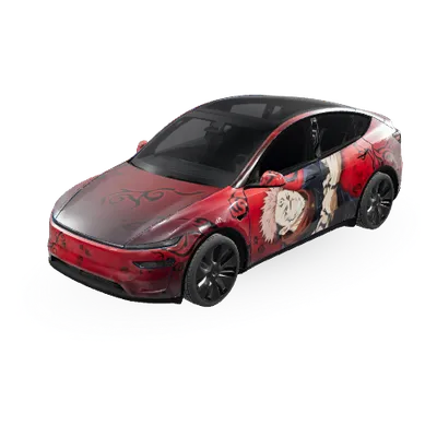 Jujutsu Kaisen (jujutsu) – Tesla Model Y Wrap