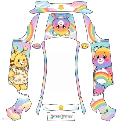 Care Bears – Tesla Model Y Wrap